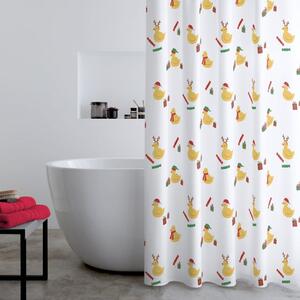 Catherine Lansfield Christmas Quackers Shower Curtain