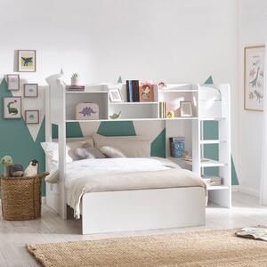 Owen Midsleeper Bed Frame with Underbed Trundle