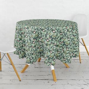 William Morris Leicester Round Acrylic Coated Tablecloth MultiColoured