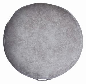 Daro Dapple Round Floor Cushion Silver