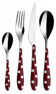 POIS PLACE SETTING - Garnet Red