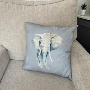 Daro Elephant Square Cushion Grey