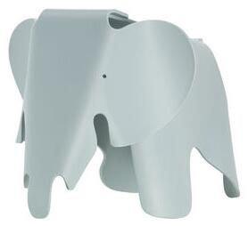Eames Elephant (1945) Decoration - / L 78.5 cm - Polypropylene by Vitra Blue