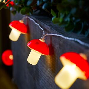 20 Mushroom Solar Fairy Lights