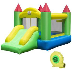 HOMCOM Inflatable Kids Bounce Jumper w/ Blower