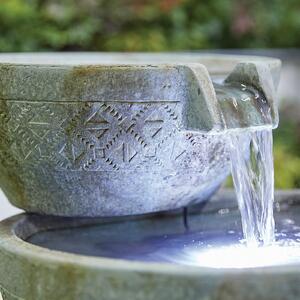 Stylish Fountain Oasis Water Feature with LEDs