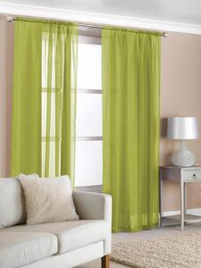 Slot Top Voile (Pair) Olive