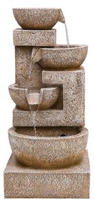 Stylish Fountain Sparkling Bowls Water Feature with LEDs
