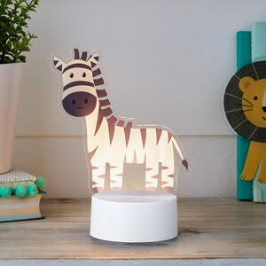 2-in-1 Lion & Zebra USB Children's Light
