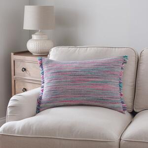 Ava Flat Weave Cotton Rectangle Cushion