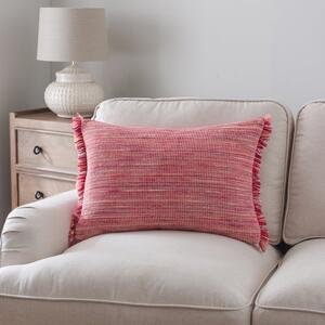 Ava Flat Weave Cotton Rectangle Cushion