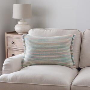 Ava Flat Weave Cotton Rectangle Cushion