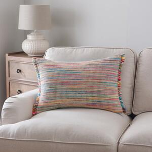 Ava Flat Weave Cotton Rectangle Cushion