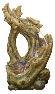 Stylish Fountain Knotted Willow Falls Water Feature with LEDs
