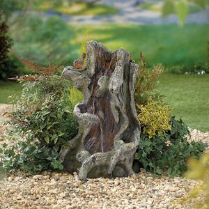 Stylish Fountain Willow Spills Water Feature with LEDs