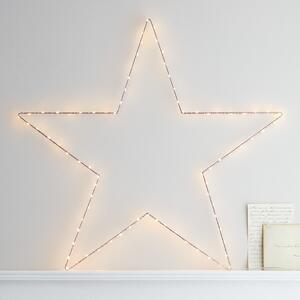 60cm Rose Gold Osby Star Window Light