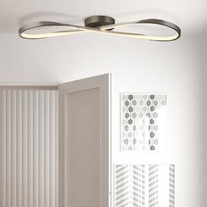 Austin LED Flush Ceiling Light - Satin Nickel
