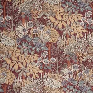 Enchanted Forest Fabric Rosso