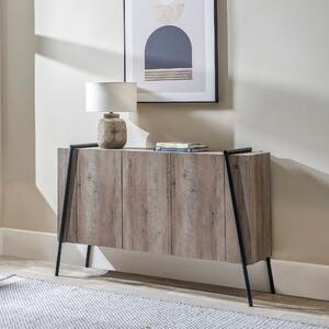 Osato 1 Drawer Side Table Brown