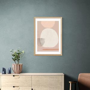 East End Prints Natural Element Print by Dan Hobday Beige/White