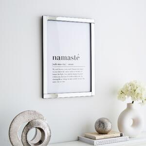 Luxe Silver Mirrored Photo Frame Silver