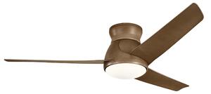 Kichler Eris Ceiling Fan with Light & Remote, 152cm Brown