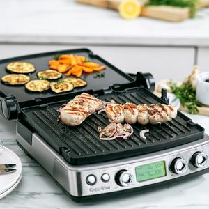GreenPan Ceramic Non-Stick 3-in-1 Contact Grill Stainless Steel