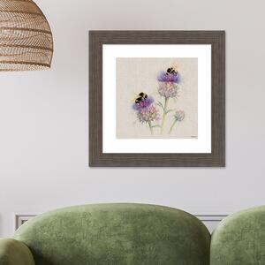 Busy Bees Framed Print MultiColoured