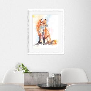The Art Group Handsome Fox Framed Print MultiColoured