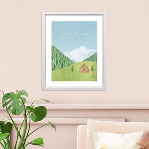 The Art Group Switzerland Framed Print MultiColoured