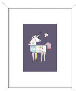 The Art Group Unicorn Framed Print MultiColoured