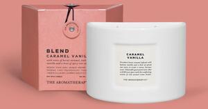 The Aromatherapy Co Blend Caramel Candle 280g White