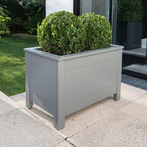 Florenity Grigio Grey Rectangular Planter