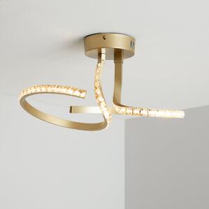 Orion Integrated LED Gold Ceiling Fitting Gold