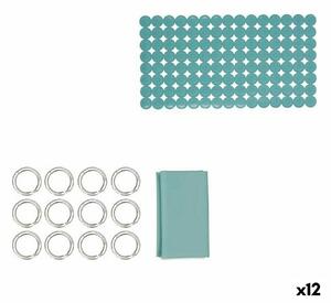 Bath Set Berilo CN-B6032A-GREEN Green PVC Polyethylene EVA (12 Units)