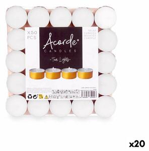 Candle Set Acorde Tea Lights (20 Units)