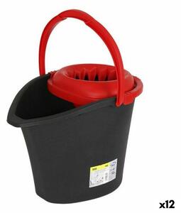 Cleaning bucket Dem Eco Drainer 39 x 30 x 32 cm (12 Units) (14 L)