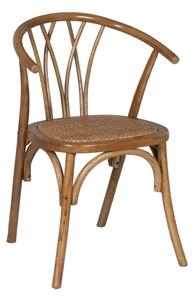 Dining Chair Brown 55 X 50 X 81 CM