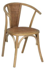 Dining Chair Brown 55 X 50 X 81 CM