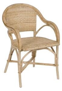 Dining Chair Natural Rattan 55 X 60 X 84 CM