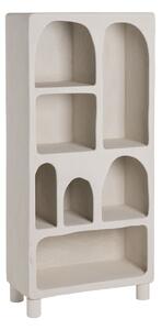 Shelves WILMA White MDF Wood 80 x 38 x 170 cm