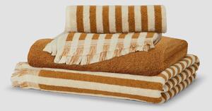 Russet Yellow Cotton Towel Bundle | Hand Towel x Hand Towel x Hand Towel | Piglet in Bed