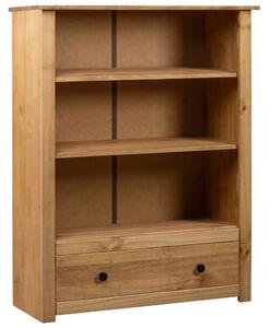 Bookcase 80x35x110 cm Solid Pine Wood Panama Range