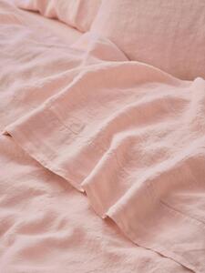 Rose 100% Linen Flat Sheet | Single | Piglet in Bed