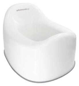Deambaby First Stage Toddler Potty with Grey Trim - White