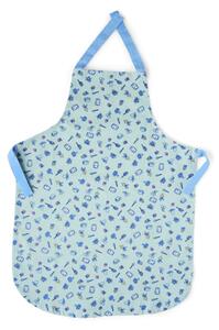 Children's apron - Cotton. 43 x 60 cm. - Dusty Green - Søstrene Grene