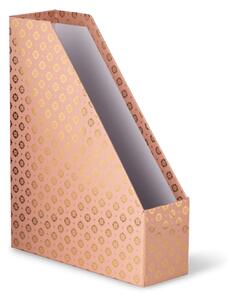 Magazine holder - Cardboard. 32 x 25 x 8.5 cm. - Dusty Rose - Søstrene Grene