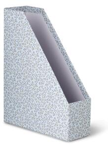 Magazine holder - Cardboard. 32 x 25 x 8.5 cm. - Ice Blue - Søstrene Grene