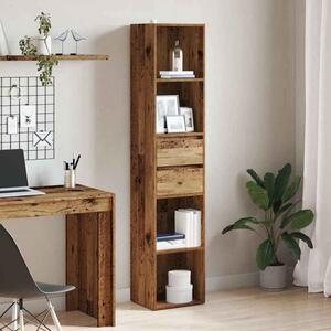 Sayreville Wooden Bathroom Cabinet With 2 Drawers - Brown