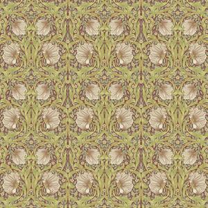 William Morris Pimpernel Fabric Crimson